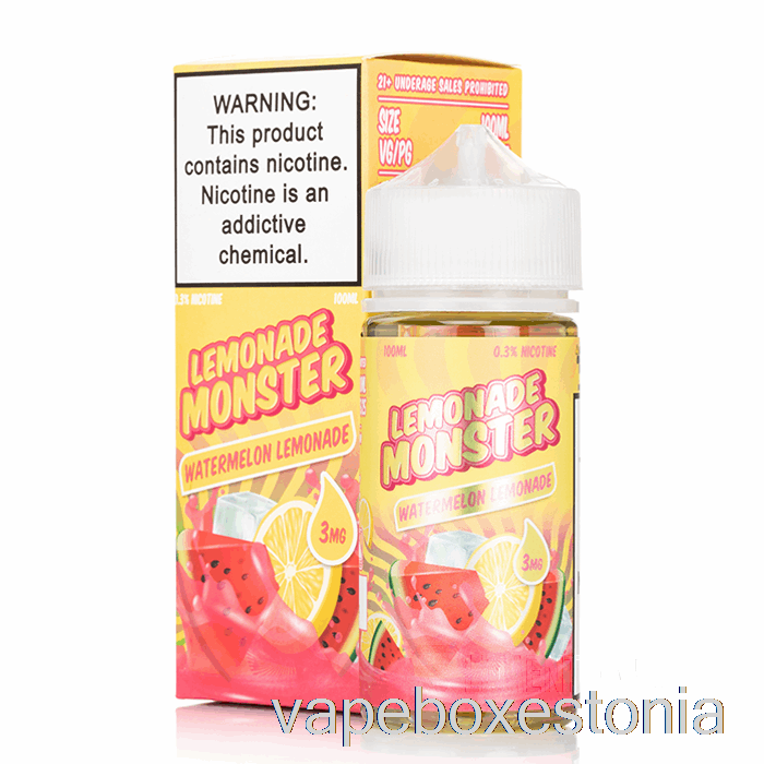 Vape Box Estonia Arbuusilimonaad - Limonaadikoletis - 100ml 0mg